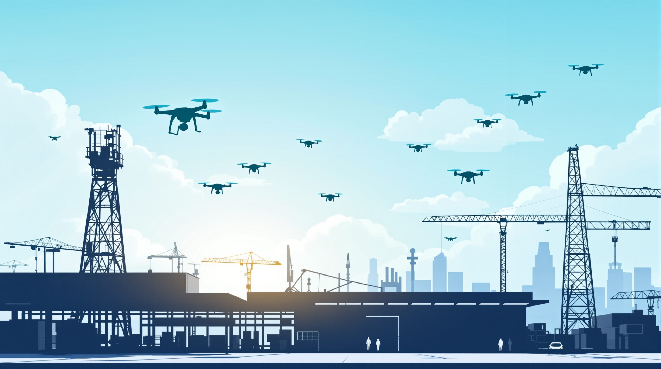 automatisation_logistique_entrepôt_drones