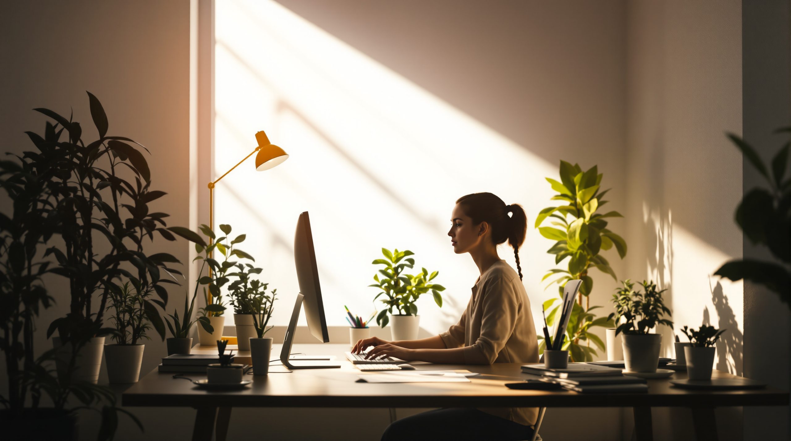 Bureau-silhouette-ordinateur