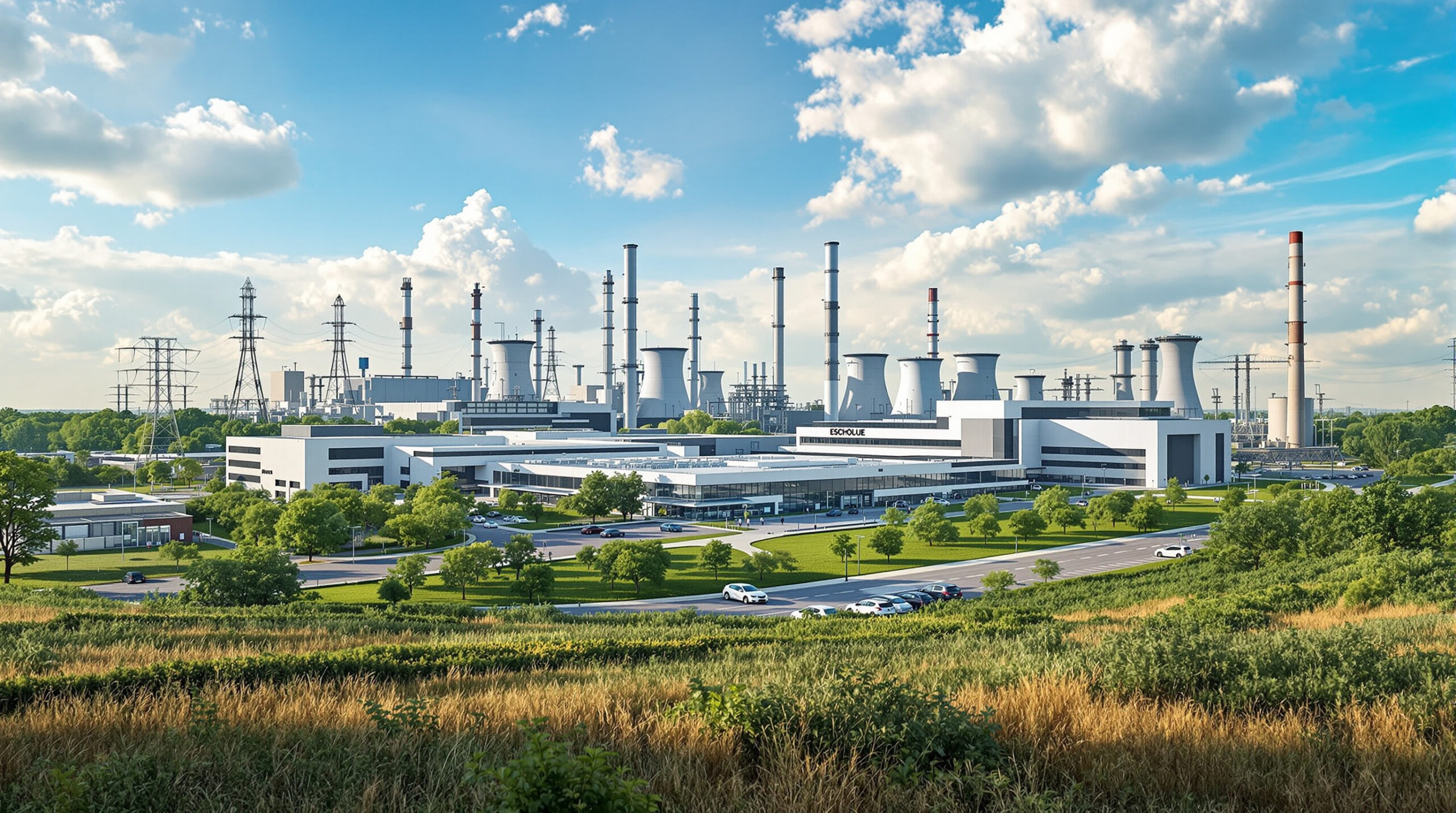 école_entourée_industrie