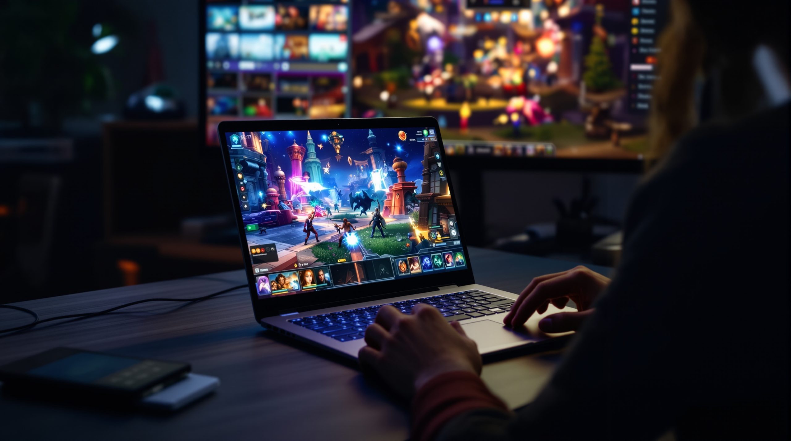jeu_video_IA_bureau_ordinateur